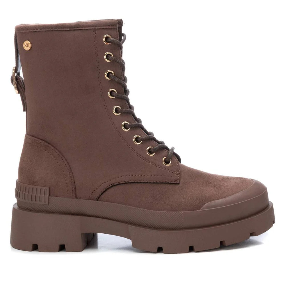 NOVEDAD Bota Antelina color Taupe - XTI