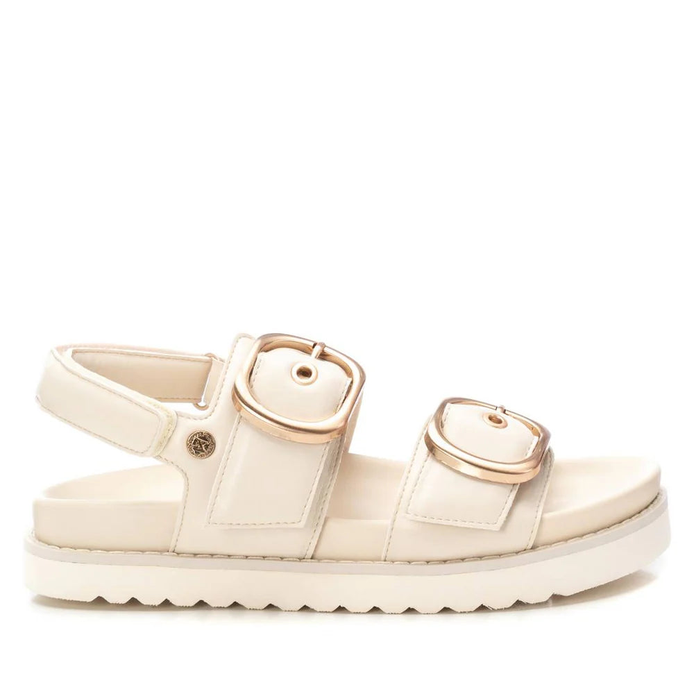 Sandalia con Hebillas (Beige) -XTI
