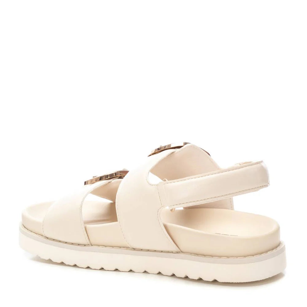 Sandalia con Hebillas (Beige) -XTI