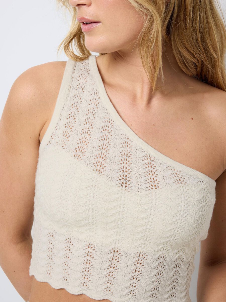 Top Crochet Asimétrico - Noisy May