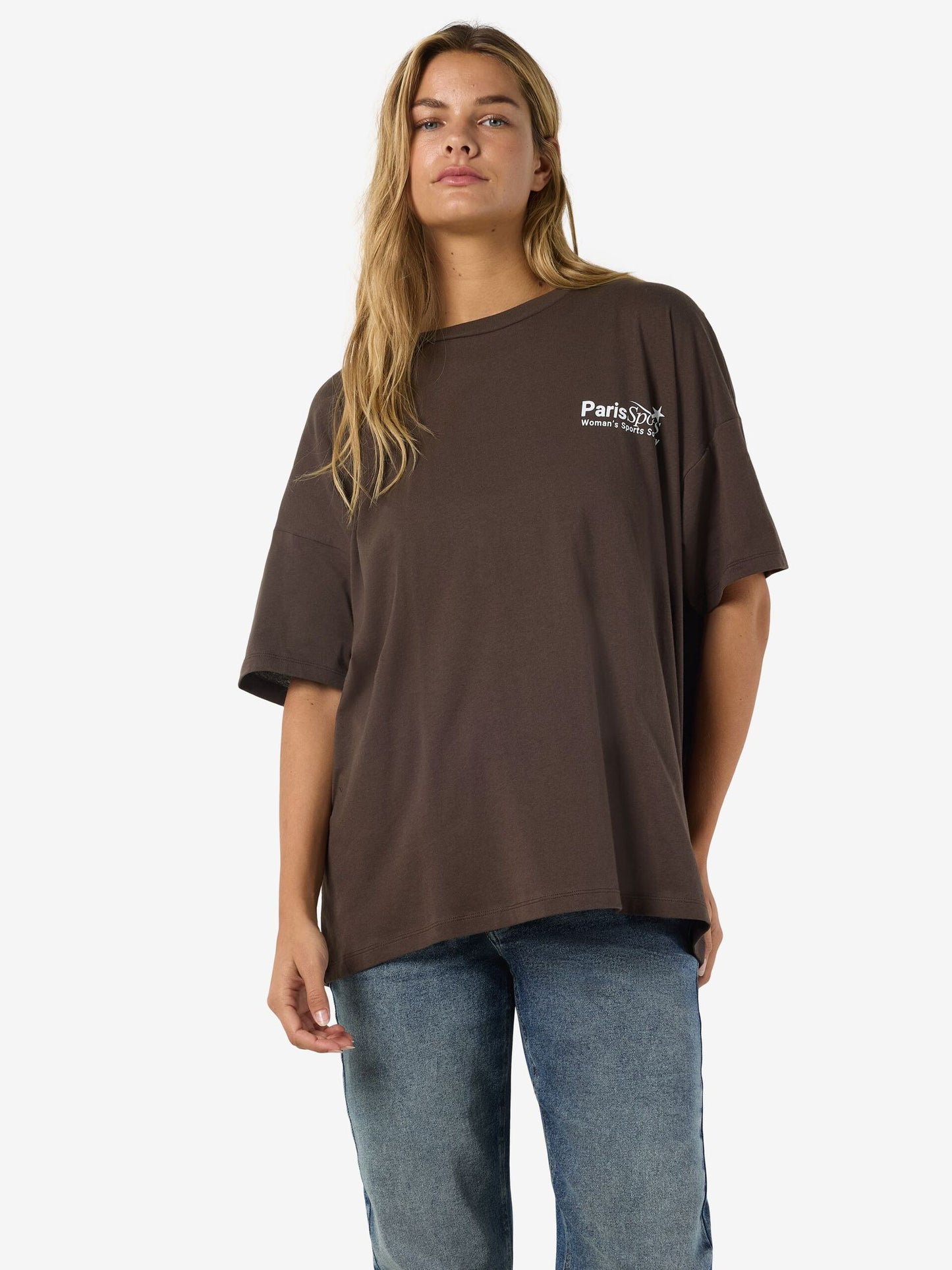 NOVEDAD Camiseta Marrón Chocolate -Noisy May
