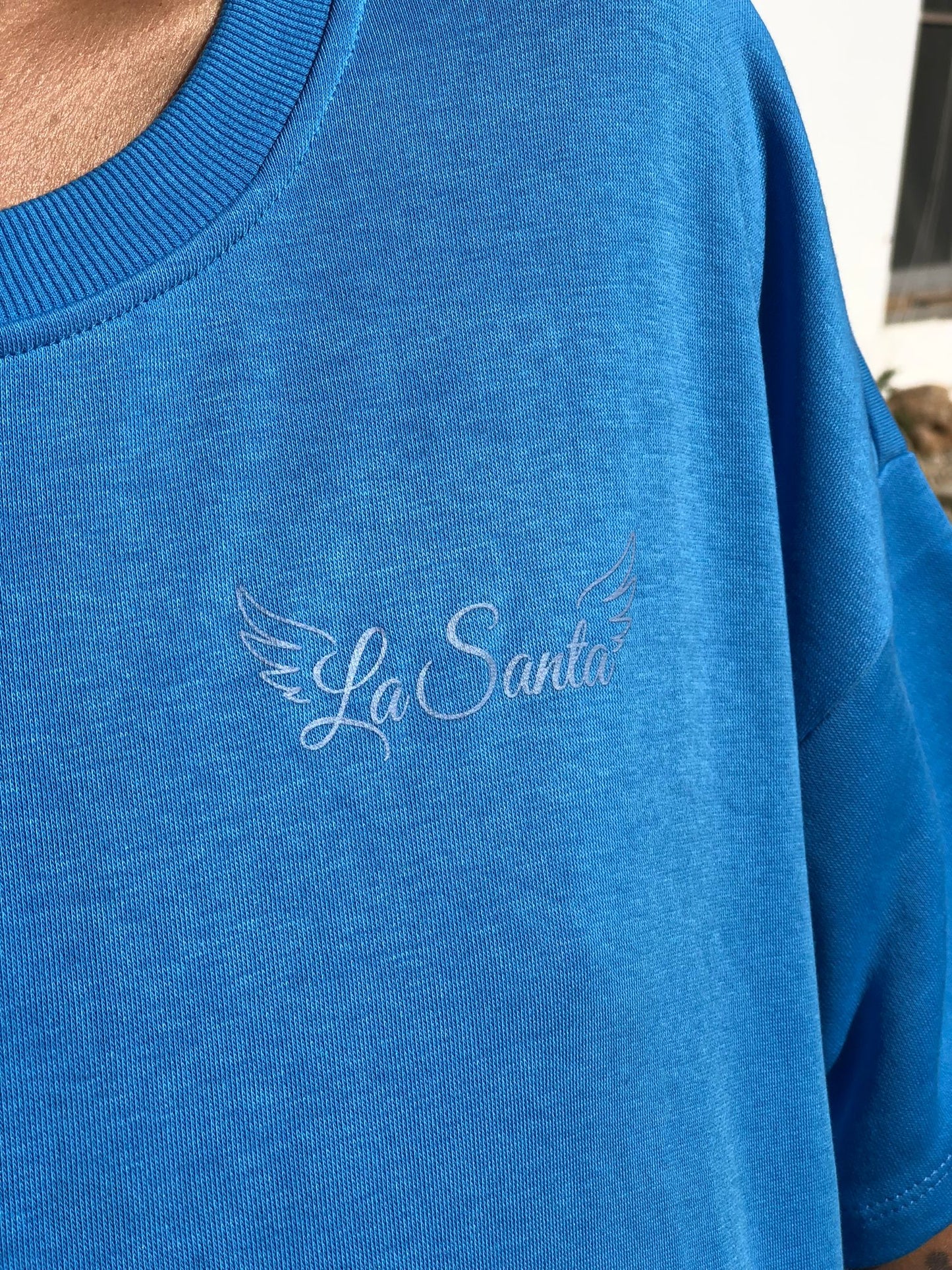 Camiseta Colección Summer Azul - La Santa