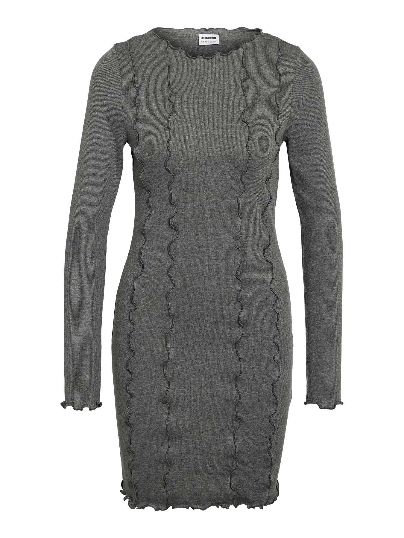 NOVEDAD Vestido de punto Gris - Noisy May