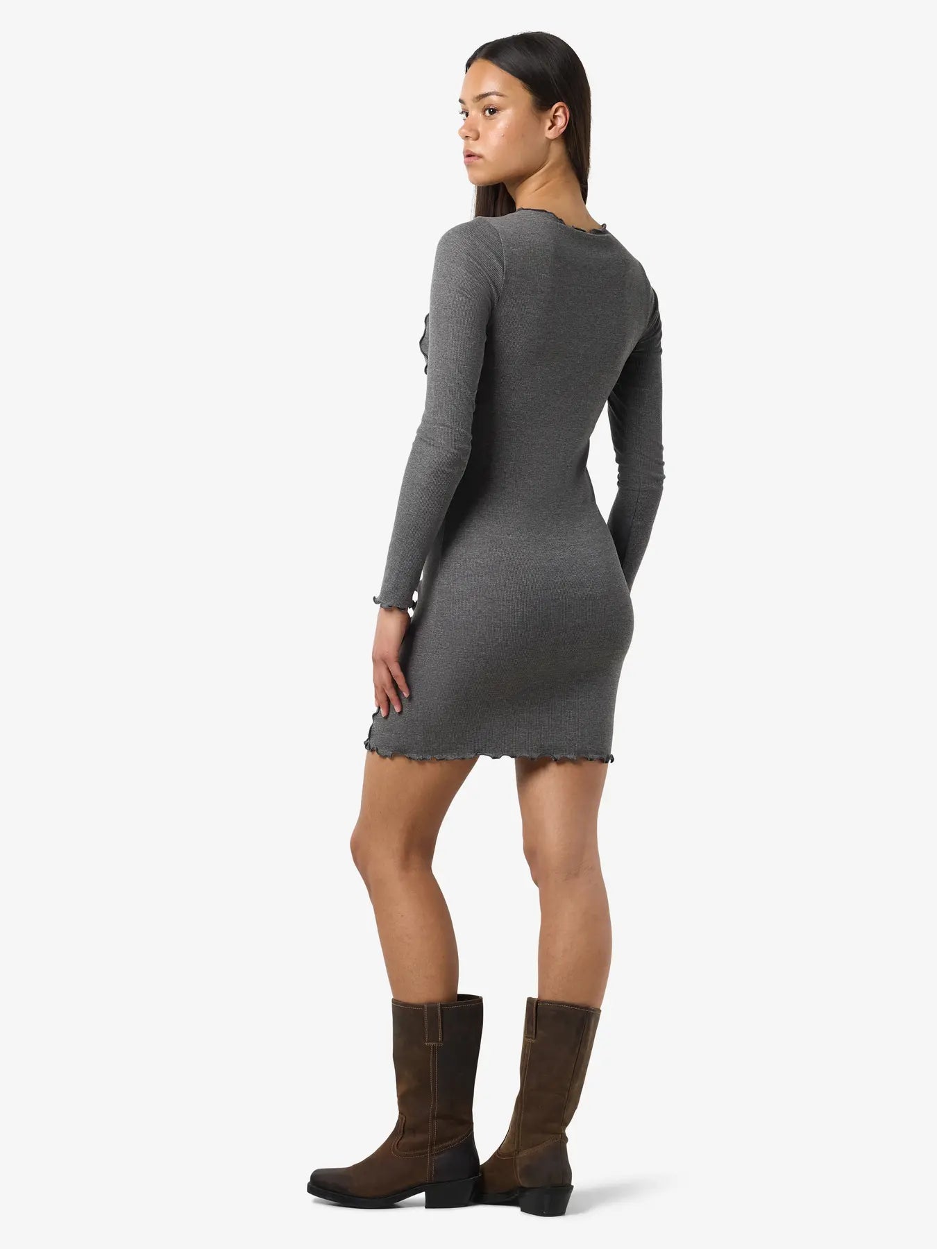 NOVEDAD Vestido de punto Gris - Noisy May