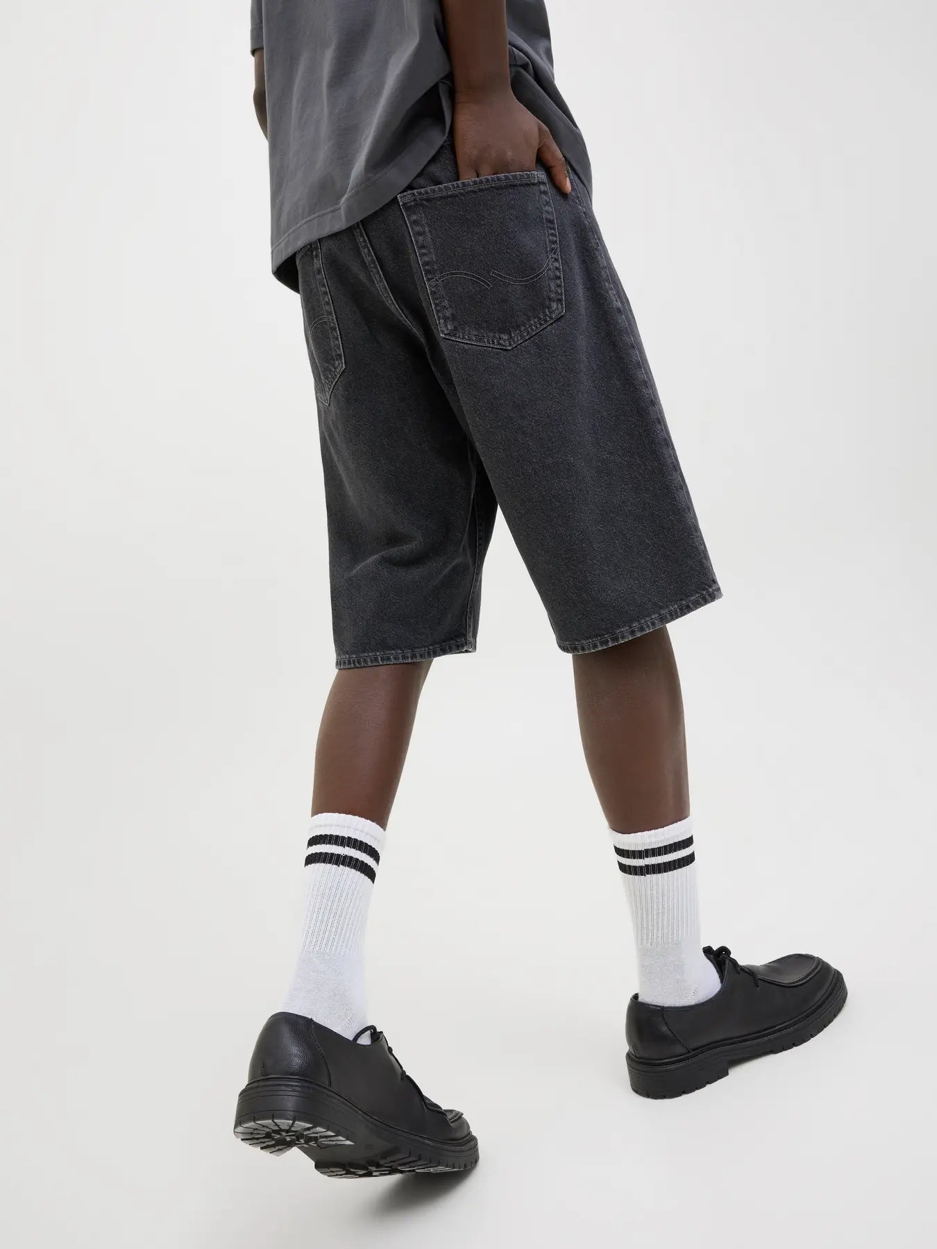 Vaquero corte Baggy en Negro - Jack & Jones