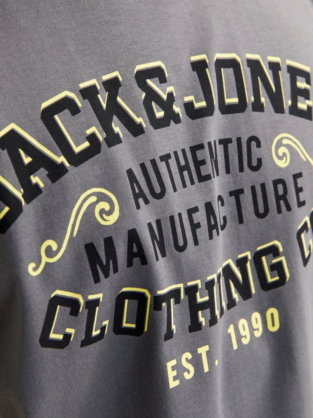 Camiseta Logo Gris - Jack & Jones
