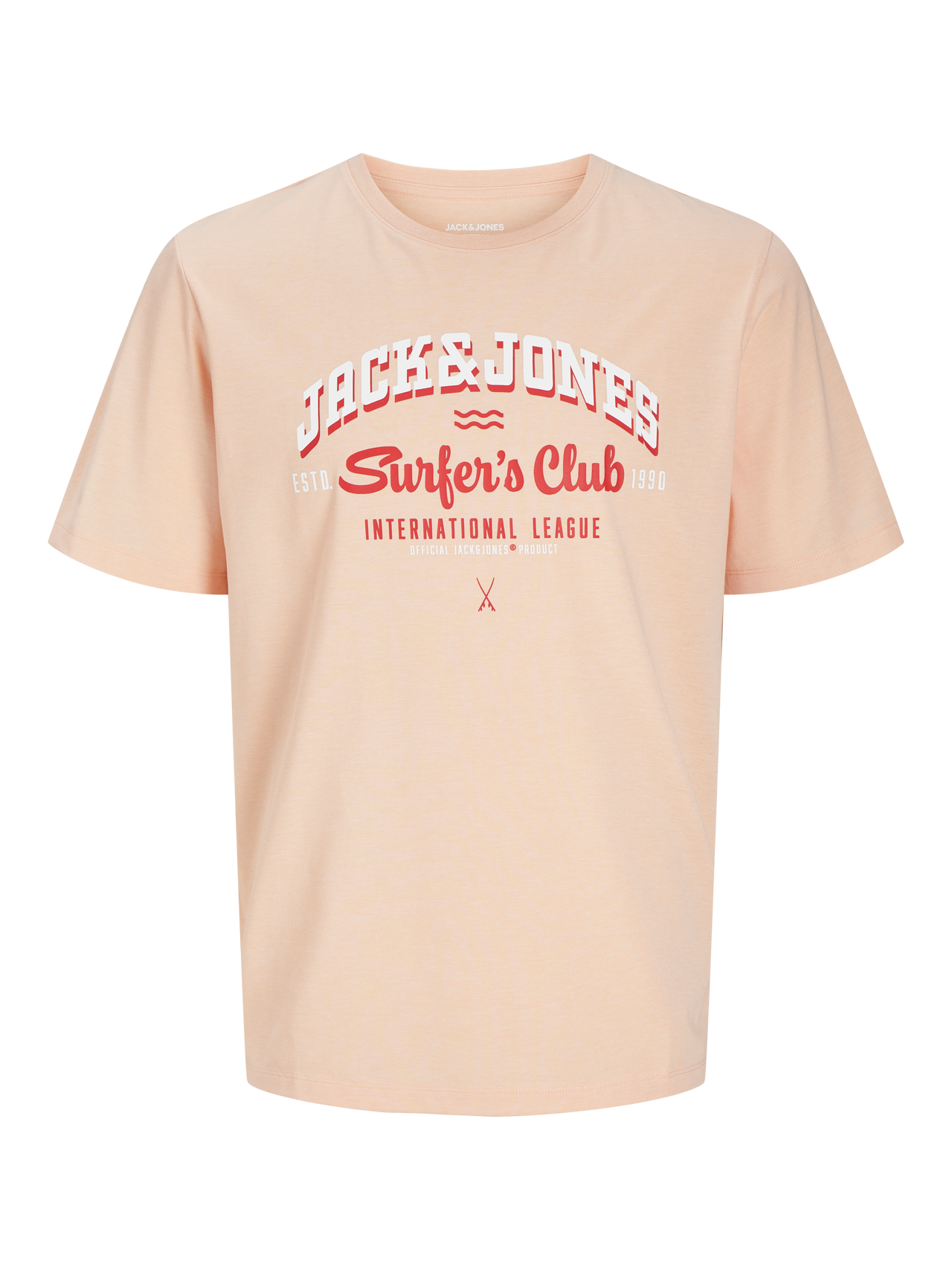 Camiseta Logo Naranja - Jack & Jones
