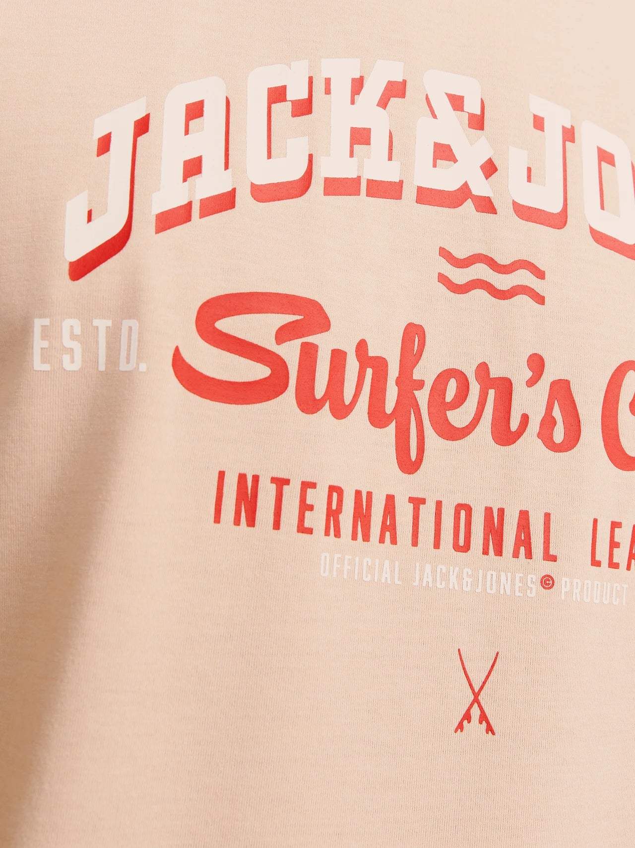 Camiseta Logo Naranja - Jack & Jones