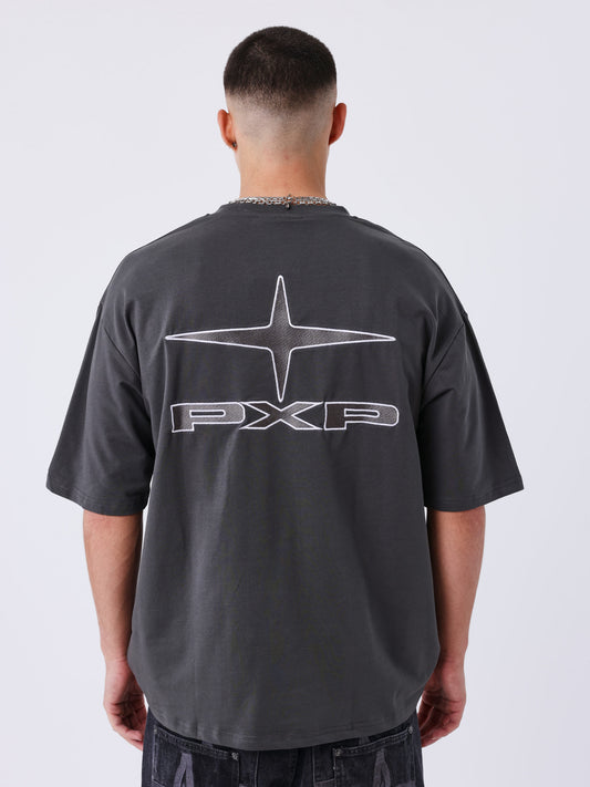 NOVEDAD Camiseta Boxy Gris - Project X Paris