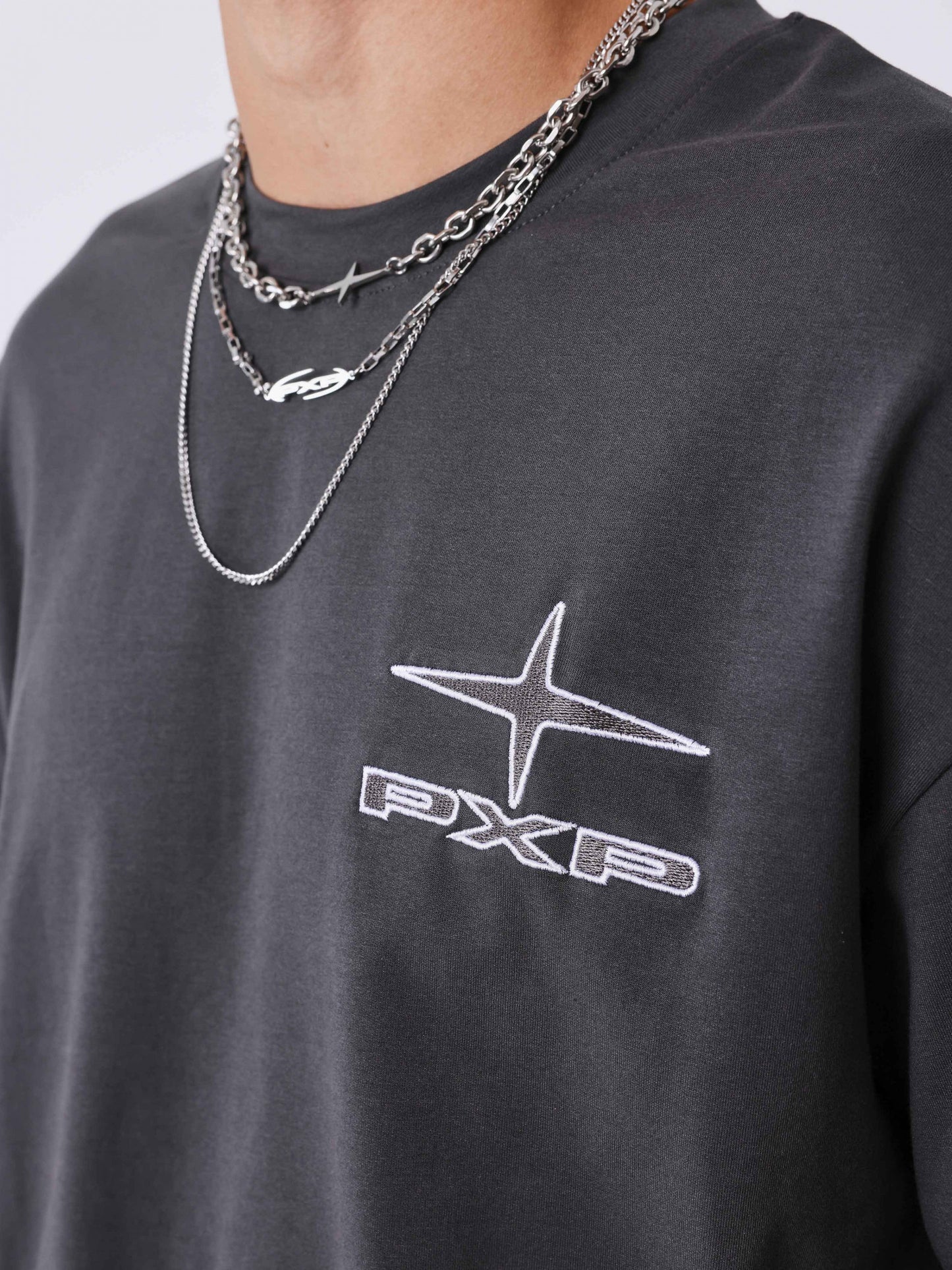 NOVEDAD Camiseta Boxy Gris - Project X Paris