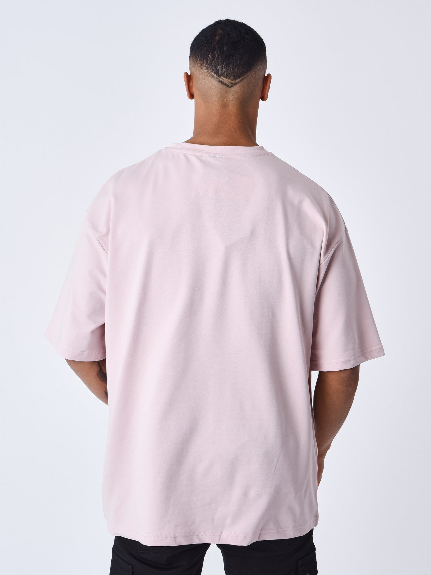 NOVEDAD Camiseta Oversize Rosa Ceniza. - Project X Paris
