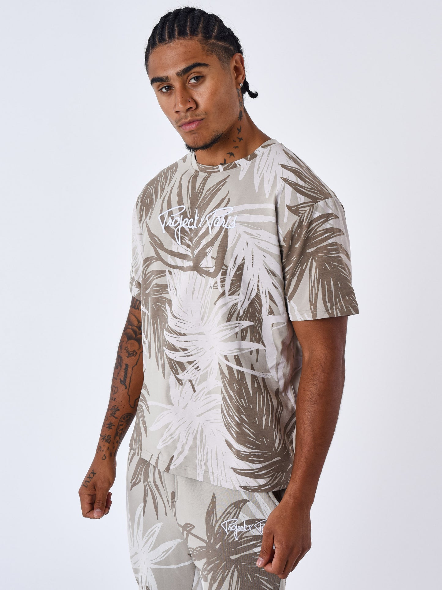 Camiseta Hojas - Project X Paris