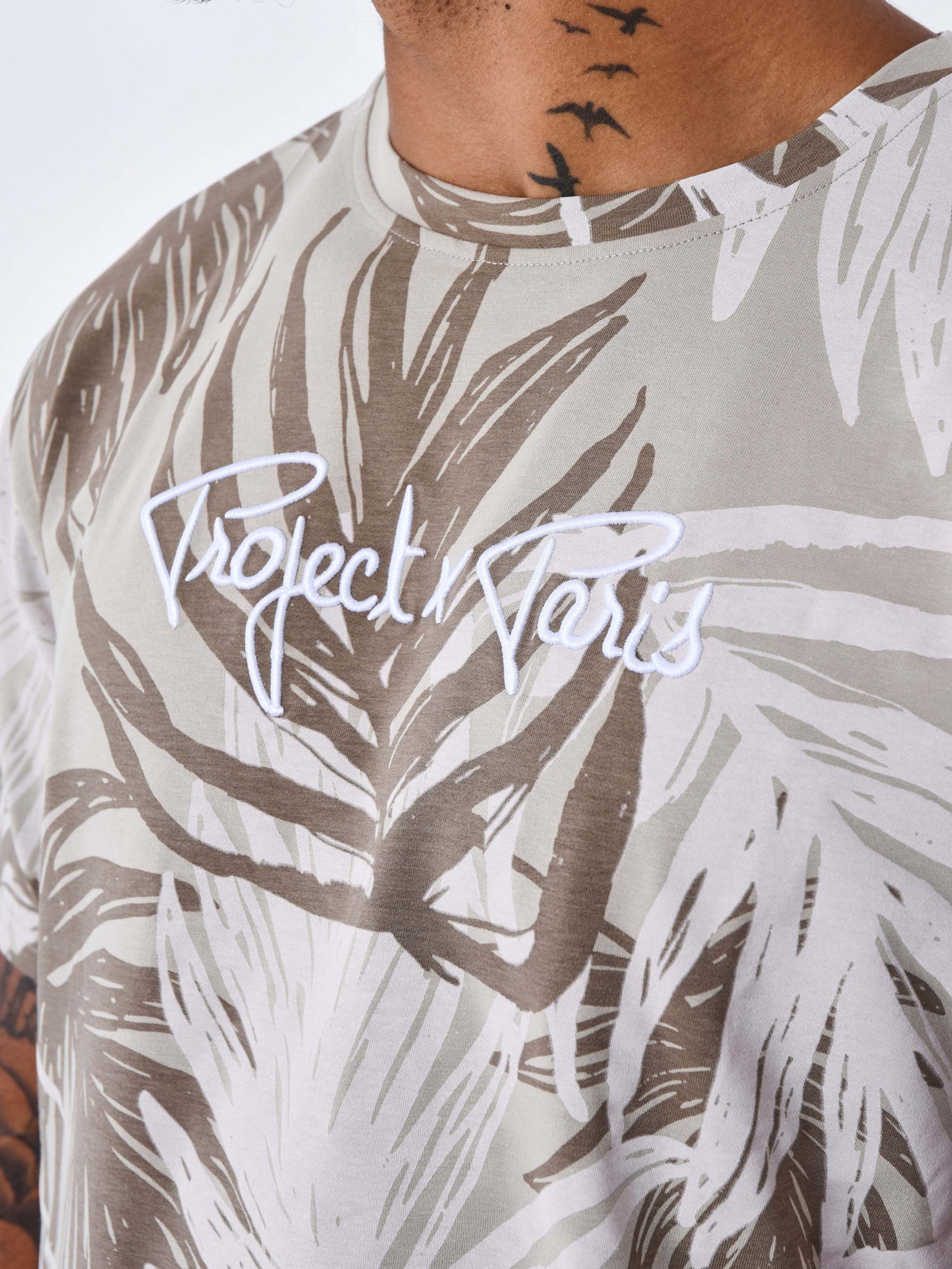 Camiseta Hojas - Project X Paris