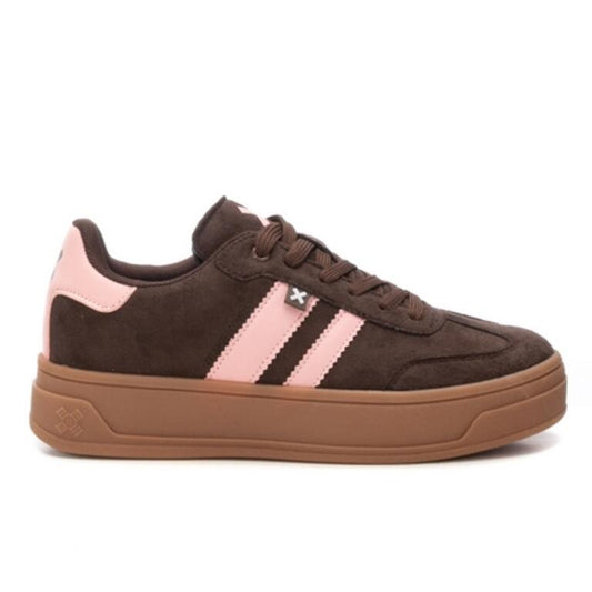 NOVEDAD  Zapatilla Plataforma Marrón ( Mujer) -XTI