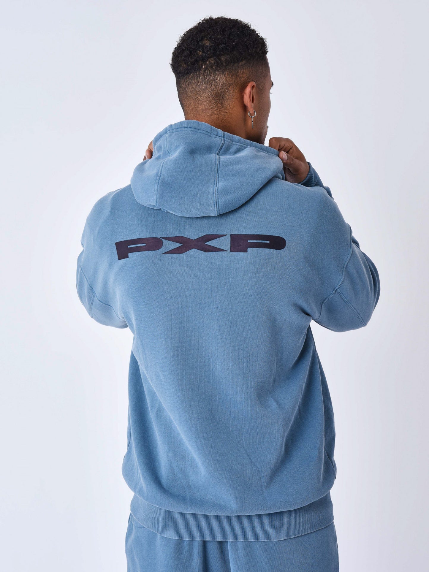 Sudadera efecto Lavado Azul - Project X Paris