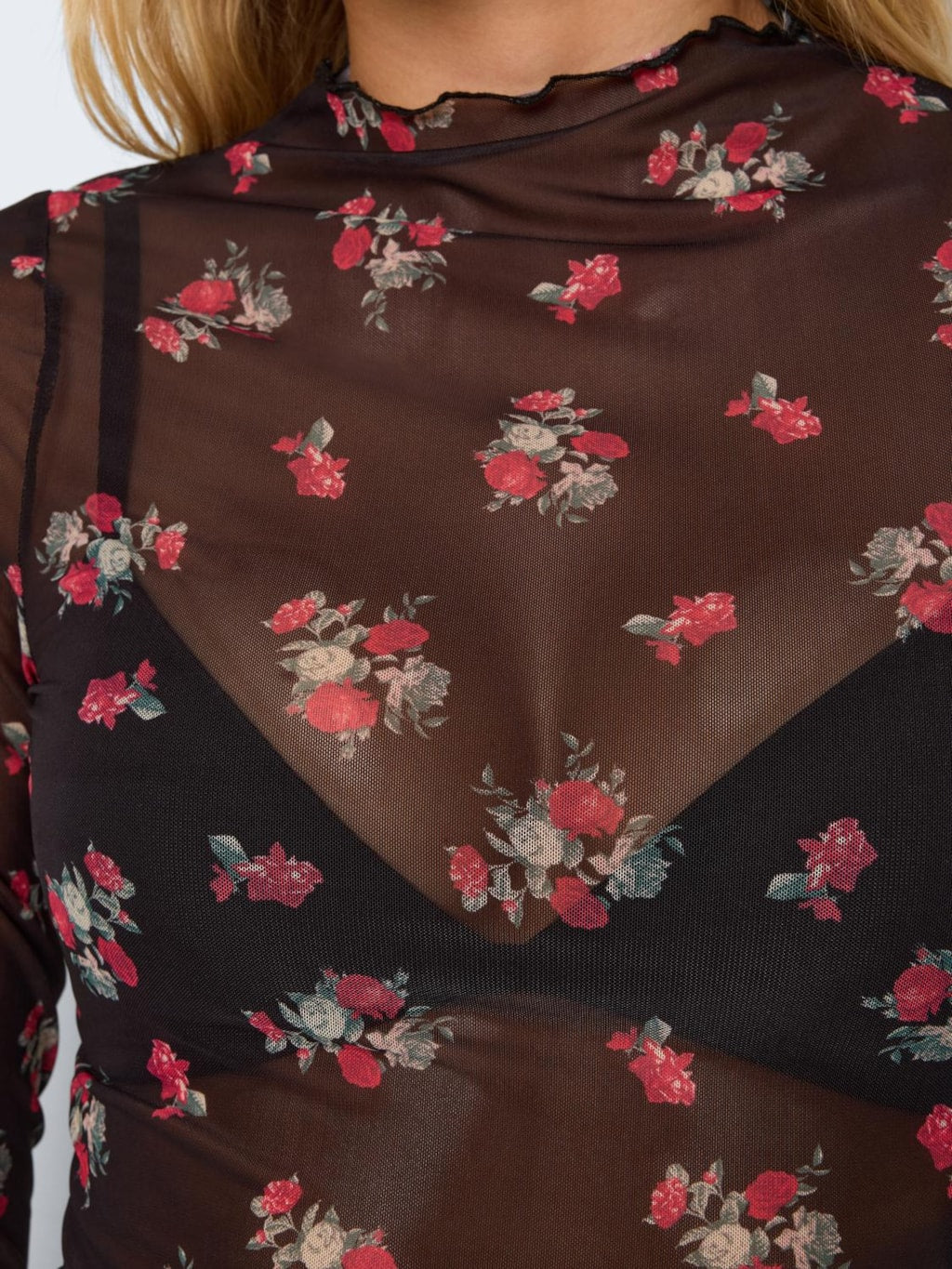 Top Mesh Floral - Noisy May