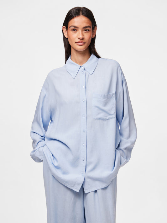NOVEDAD Camisa Celeste - Pieces