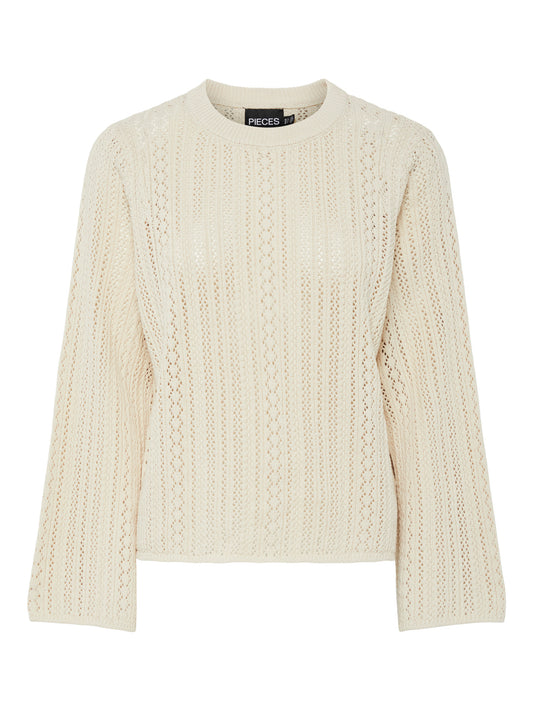NOVEDAD JERSEY  de punto Beige - Pieces