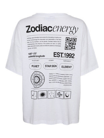 Camiseta Zodiac (Blanco) - Noisy May