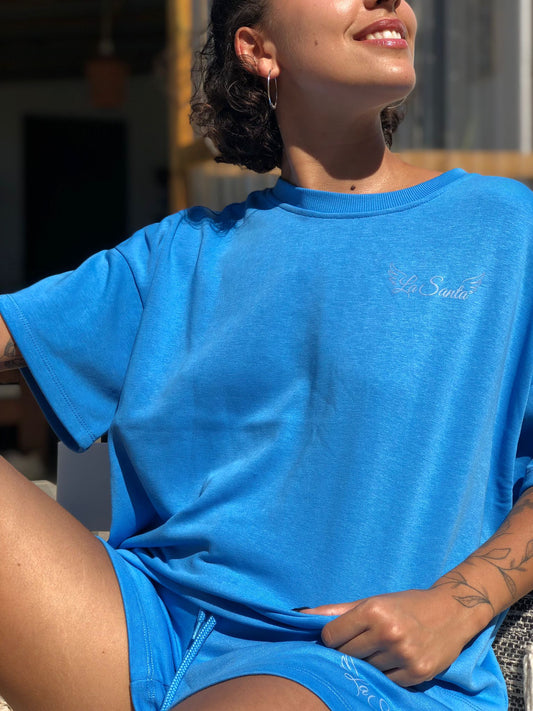 Camiseta Colección Summer Azul - La Santa