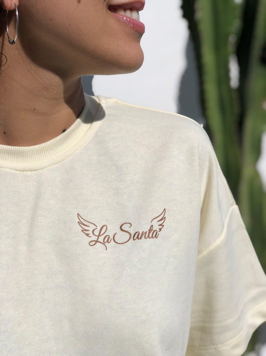 Camiseta Colección Summer Beige - La Santa