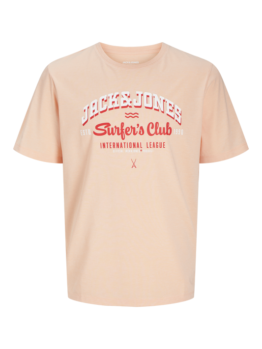 Camiseta Logo Naranja - Jack & Jones