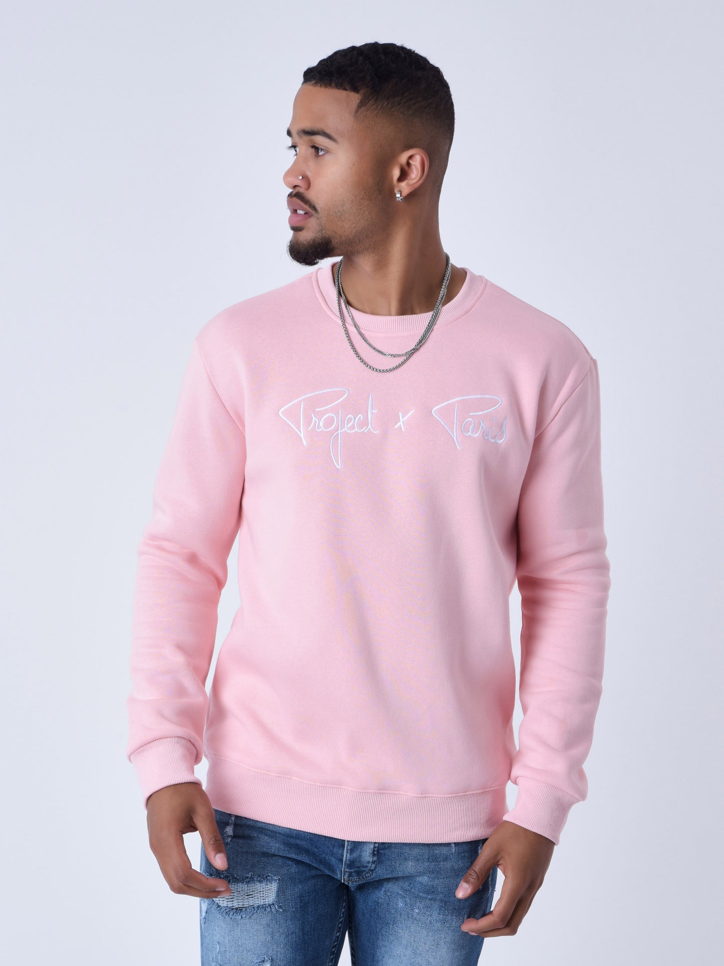 Sudadera Básica Rosa - Project X Paris