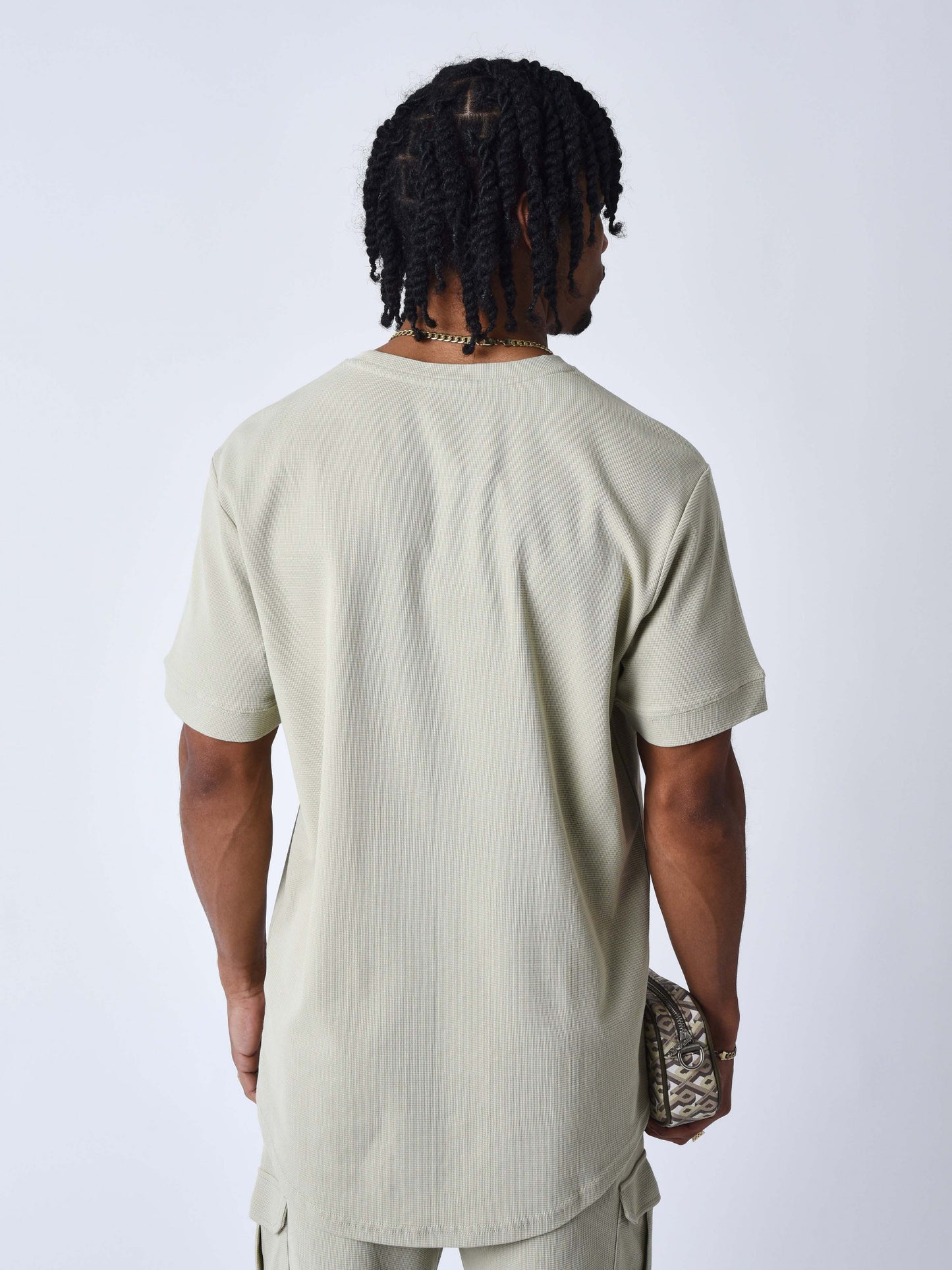 Camiseta con textura  Verde - Project X Paris