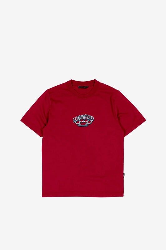 Camiseta Knuckless Rojo - Wasted Paris
