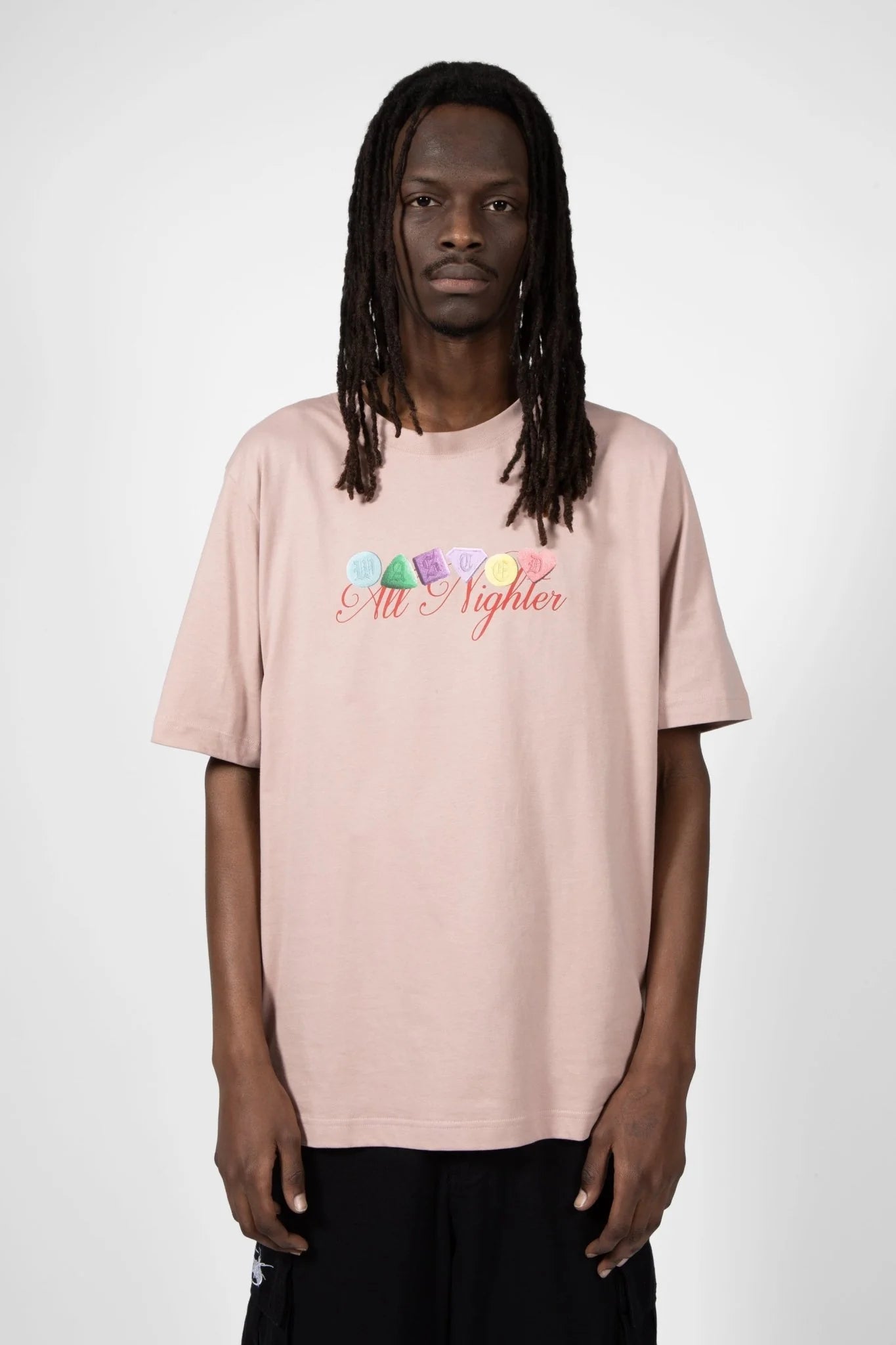 Camiseta Nighters Rosa - WASTED PARIS