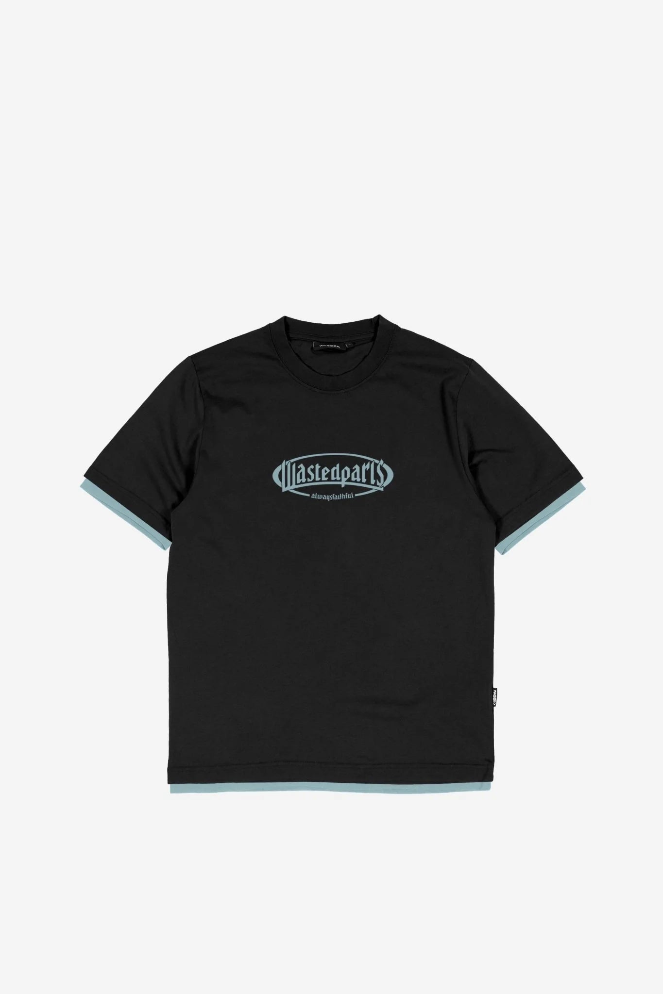 Camiseta Yard Light Blue / Black - Wasted Paris