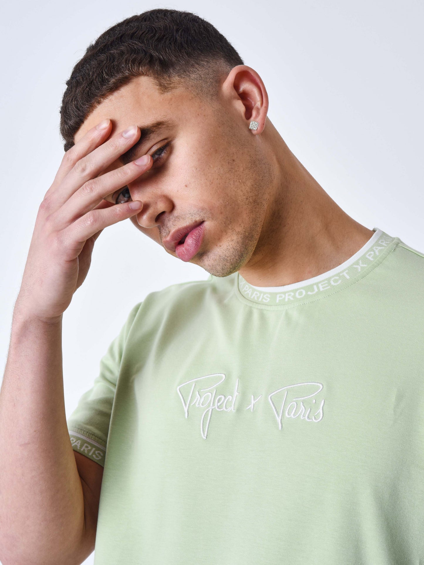 Camiseta Corta Verde Lima - Project x Paris